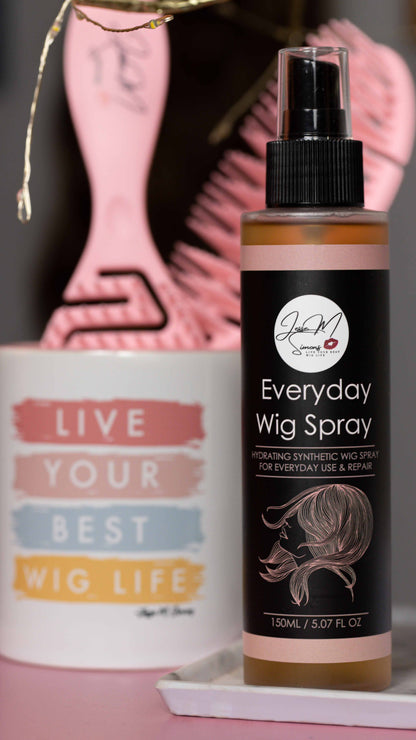 This is great for repair, everyday detangling use, as well as a leave in conditioner spray for your synthetic wigs.